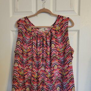 Plus Size 2X Shell - Sleeveless Top by Jones Studio